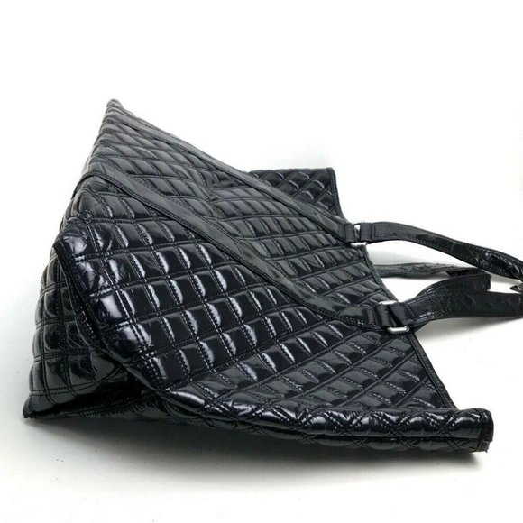 AUTHENTIC MARC JACOBS Quilted tote (old model) Medium size Tote Bag PVC Black - Picture 4 of 8